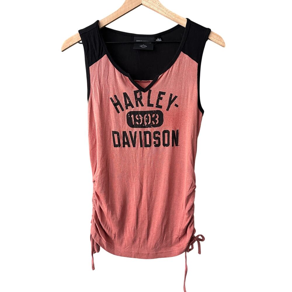 Harley Davidson Side Tie Tank Small